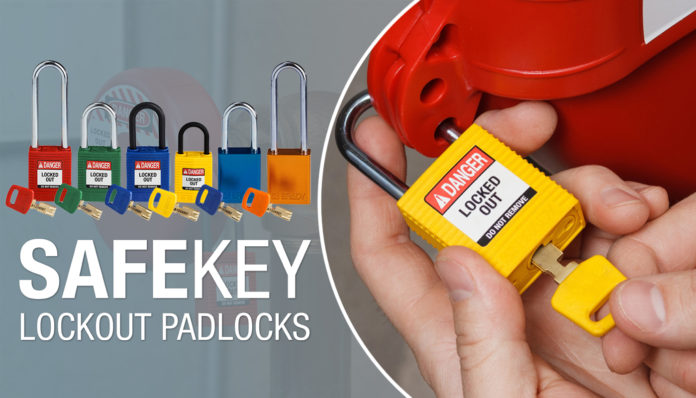 Safe Key padlock Brady